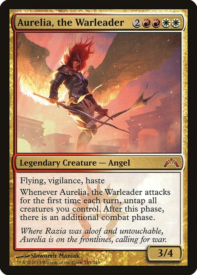 Image for Aurelia, the Warleader (143) [Gatecrash]
