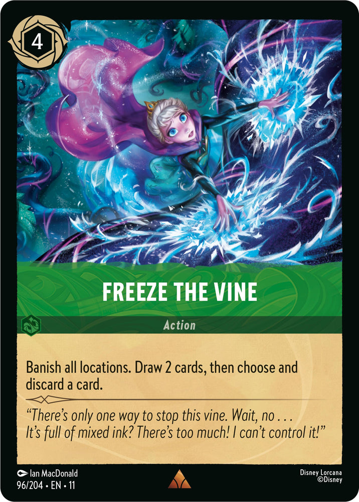 Image for Freeze the Vine (96/204) - Disney Lorcana