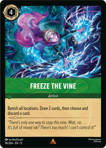 Image for Freeze the Vine (96/204) - Disney Lorcana
