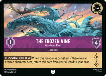 Image for The Frozen Vine - Monstrous Plant (68/204) - Disney Lorcana
