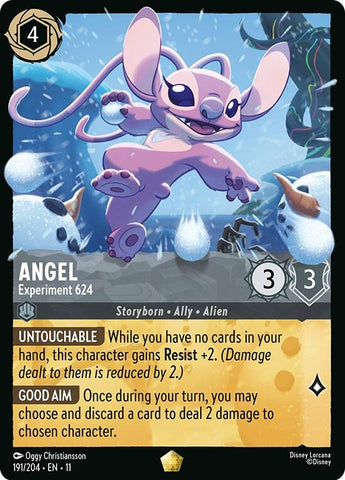 Image for Angel - Experiment 624 (191/204) - Disney Lorcana