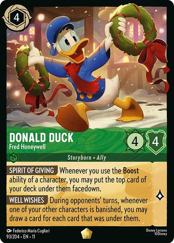 Image for Donald Duck - Fred Honeywell (93/204) - Disney Lorcana