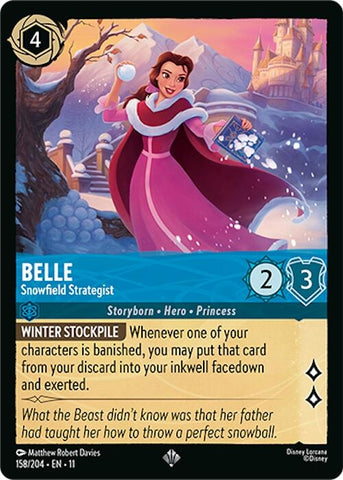 Image for Belle - Snowfield Strategist - Disney Lorcana