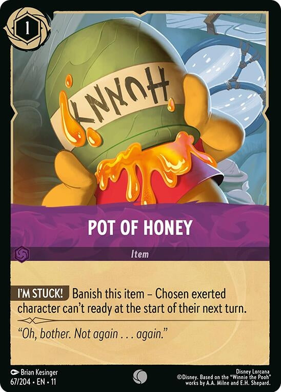 Image for Pot of Honey (67/204) - Disney Lorcana
