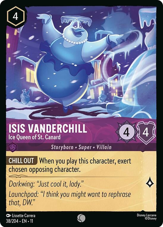 Image for Isis Vanderchill - Ice Queen of St. Canard (38/204) - Disney Lorcana