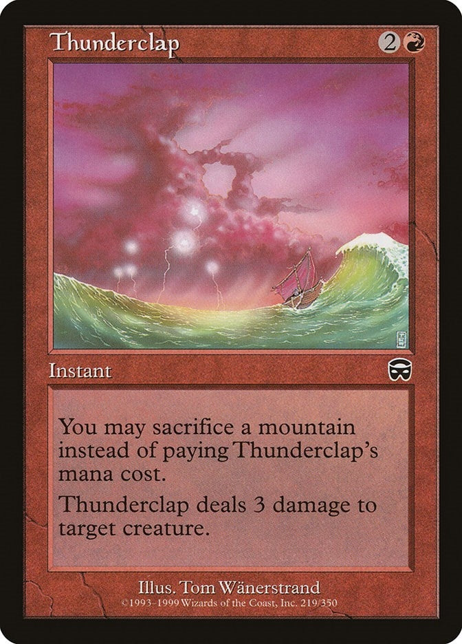 Image for Thunderclap (219) [Mercadian Masques]