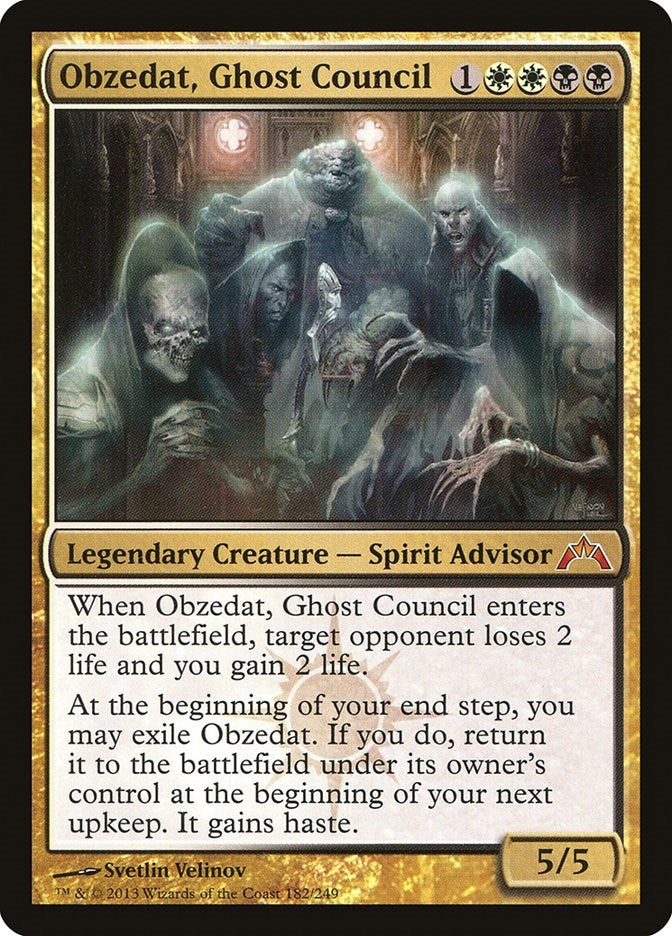 Image for Obzedat, Ghost Council (182) [Gatecrash]