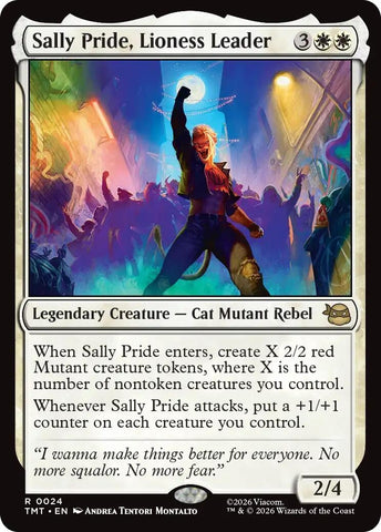 Image for Sally Pride, Lioness Leader (24) (Teenage Mutant Ninja Turtles) - Magic: The Gathering