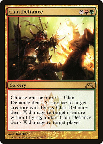 Image for Clan Defiance (151) [Gatecrash]