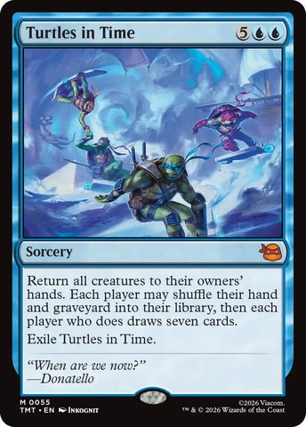 Image for Turtles in Time (55) (Teenage Mutant Ninja Turtles) - Magic: The Gathering