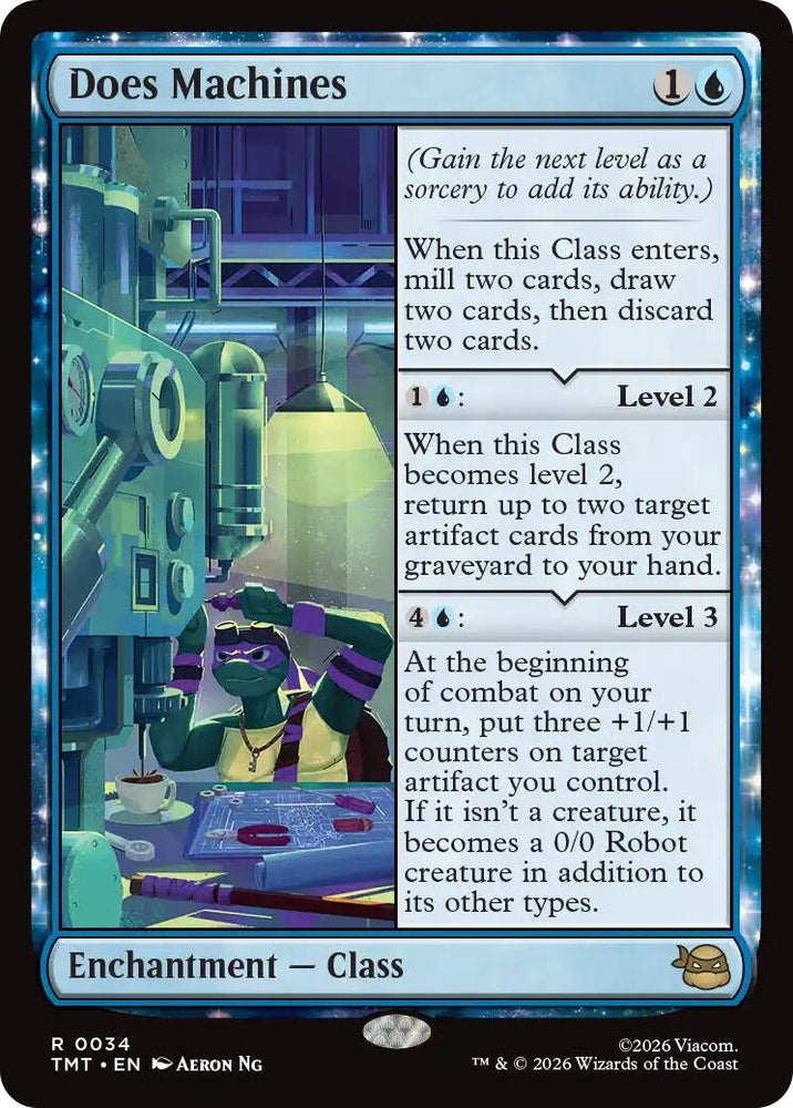 Image for Does Machines (34) (Teenage Mutant Ninja Turtles) - Magic: The Gathering