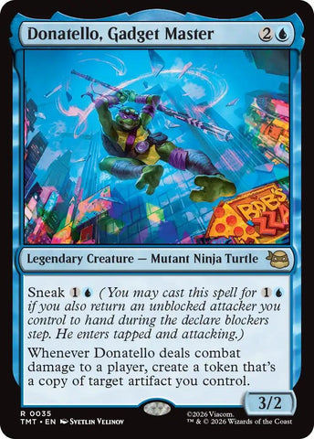 Image for Donatello, Gadget Master (35) (Teenage Mutant Ninja Turtles) - Magic: The Gathering