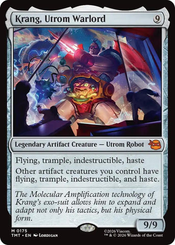 Image for Krang, Utrom Warlord (175) (Teenage Mutant Ninja Turtles) - Magic: The Gathering