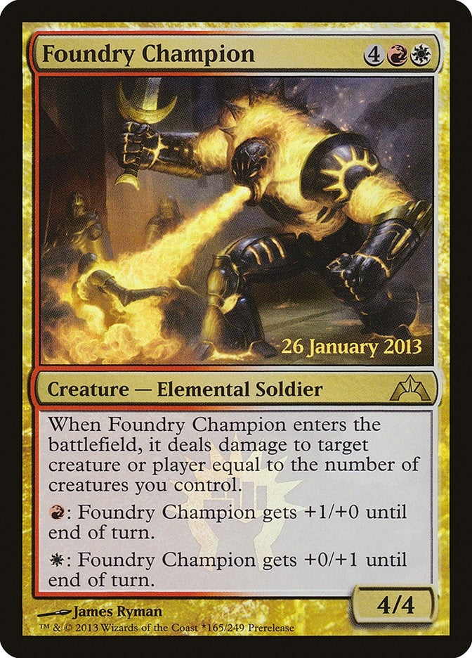 Image for Foundry Champion (165) [Prerelease Cards]