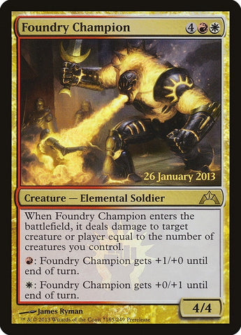 Image for Foundry Champion (165) [Prerelease Cards]