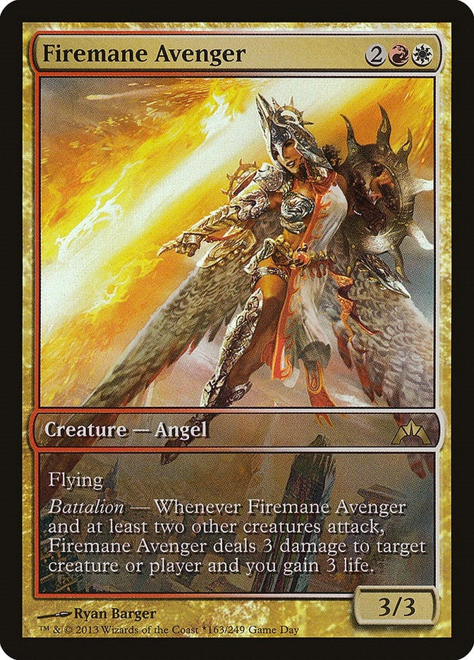 Image for Firemane Avenger (163) [Game Day & Store Championship Promos]