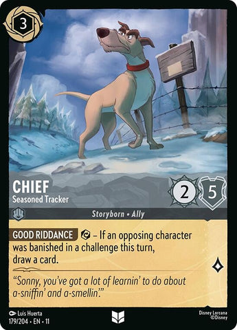 Image for Chief - Seasoned Tracker (179/204) - Disney Lorcana