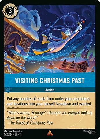Image for Visiting Christmas Past (162/204) - Disney Lorcana