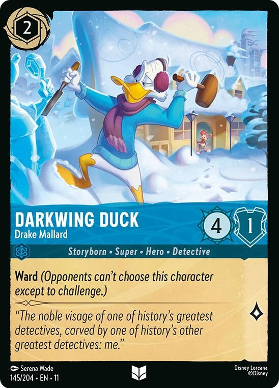 Image for Darkwing Duck - Drake Mallard (145/204) - Disney Lorcana