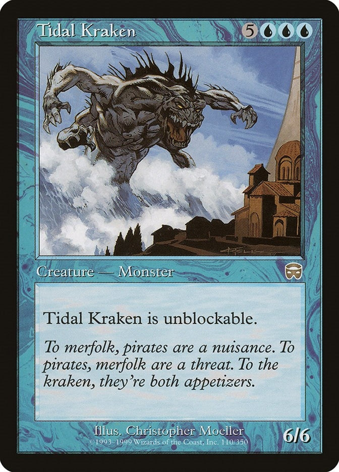 Image for Tidal Kraken (110) [Mercadian Masques]
