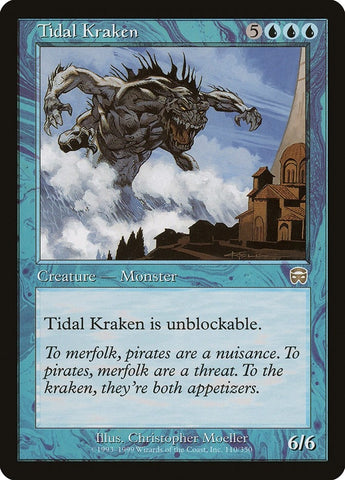 Image for Tidal Kraken (110) [Mercadian Masques]
