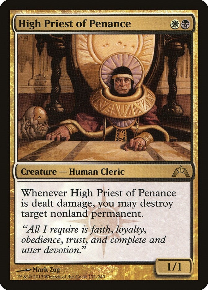 Image for High Priest of Penance (171) [Gatecrash]