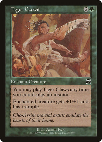 Image for Tiger Claws (279) [Mercadian Masques]