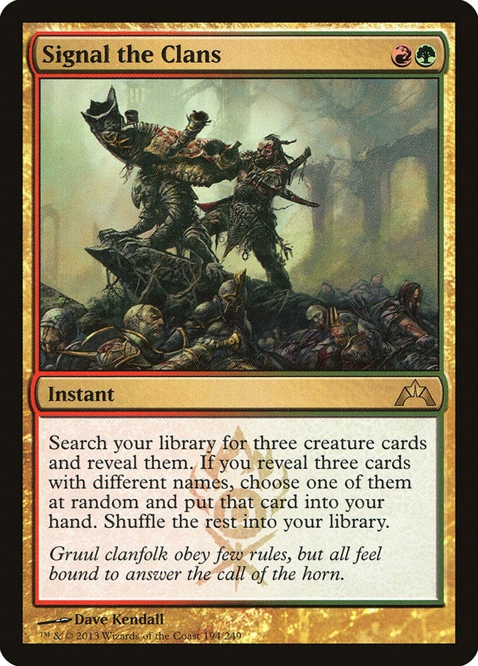 Image for Signal the Clans (194) [Gatecrash]