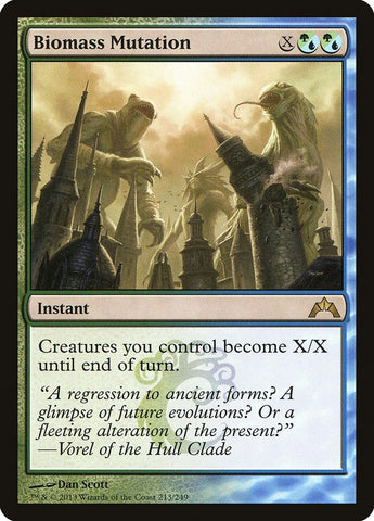 Image for Biomass Mutation (213) [Gatecrash]