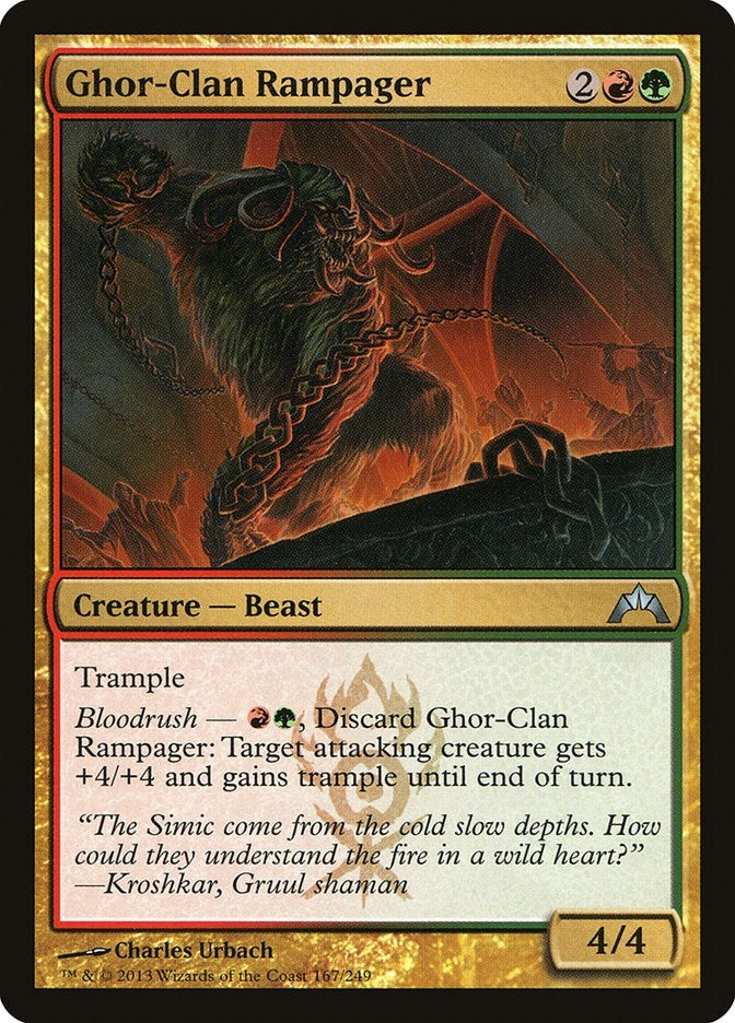 Image for Ghor-Clan Rampager (167) [Gatecrash]