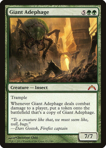Image for Giant Adephage (121) [Gatecrash]
