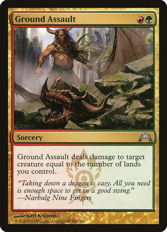 Image for Ground Assault (168) [Gatecrash]