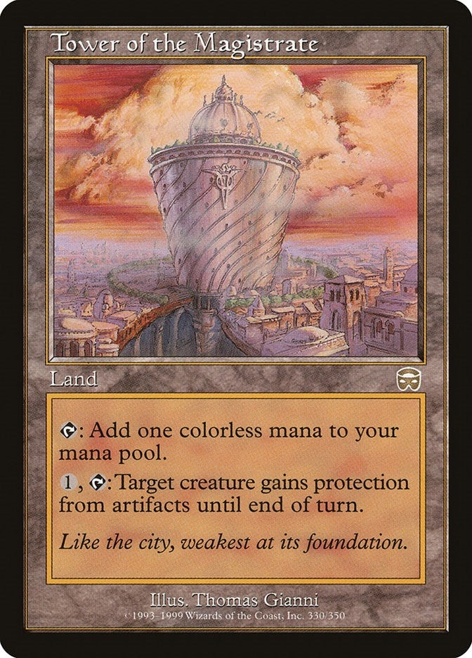 Image for Tower of the Magistrate (330) [Mercadian Masques]