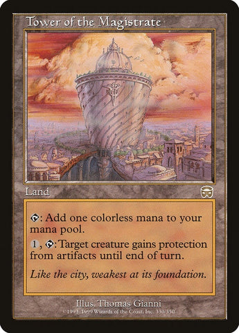 Image for Tower of the Magistrate (330) [Mercadian Masques]