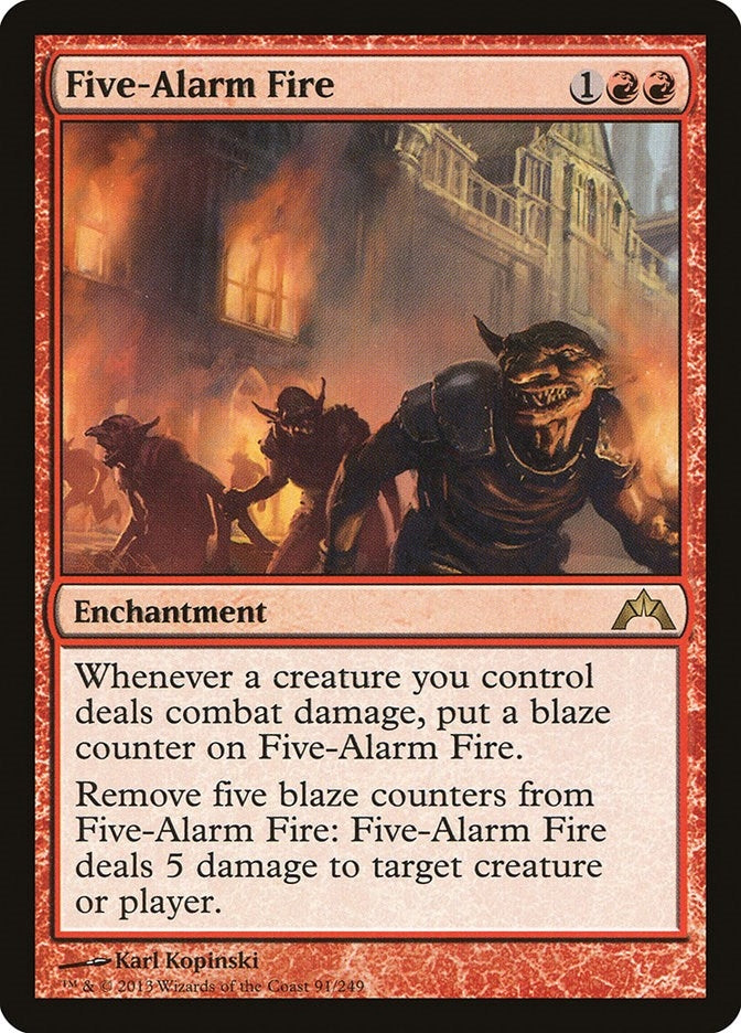 Image for Five-Alarm Fire (91) [Gatecrash]