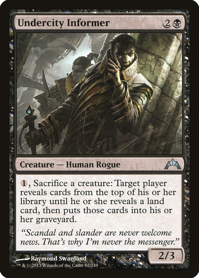 Image for Undercity Informer (82) [Gatecrash]