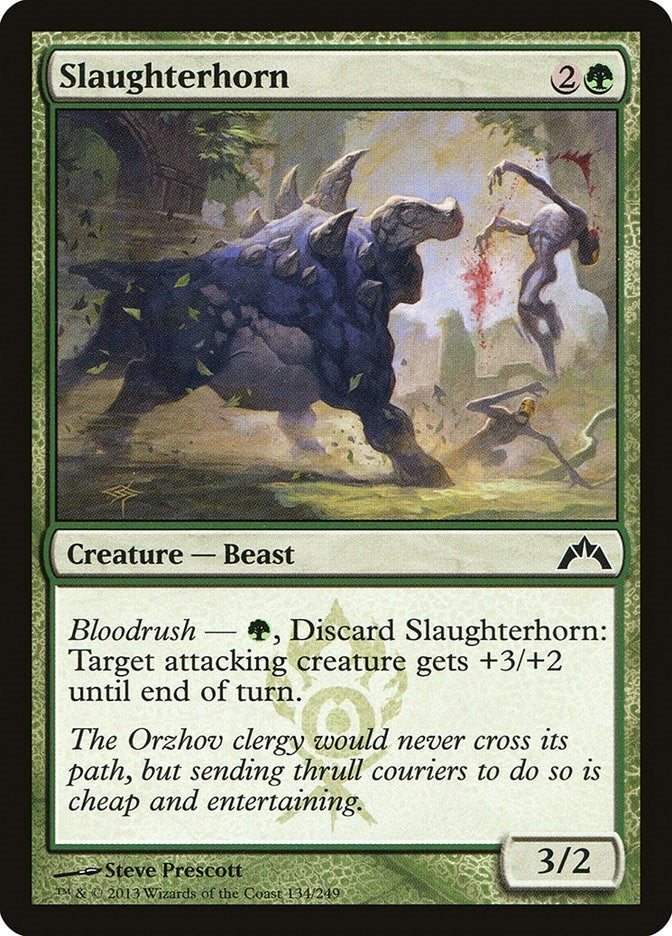 Image for Slaughterhorn (134) [Gatecrash]
