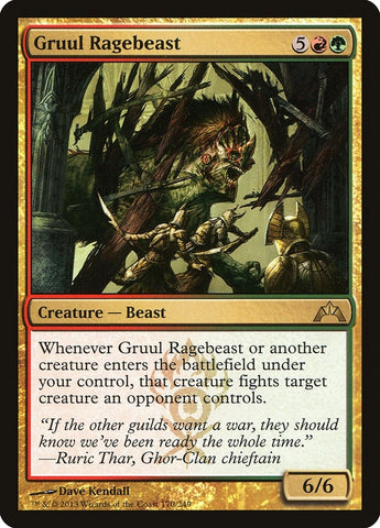 Image for Gruul Ragebeast (170) [Gatecrash]