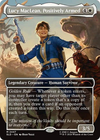 Image for Lucy MacLean, Positively Armed (2447) (Secret Lair Drop Series) - Magic: The Gathering