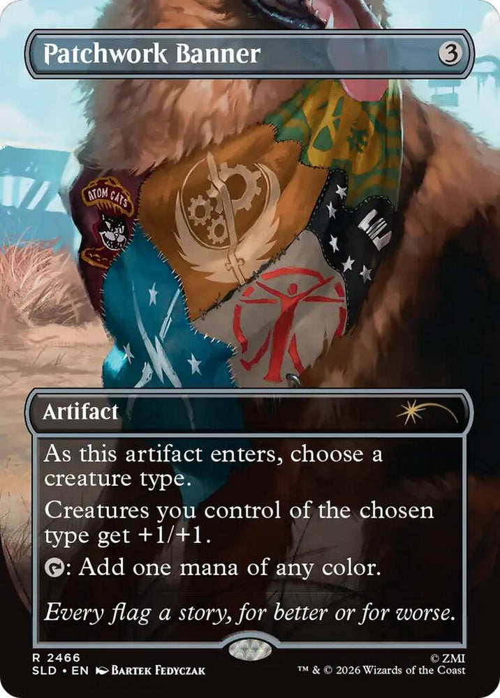 Image for Patchwork Banner (2466) (Secret Lair Drop Series) - Magic: The Gathering
