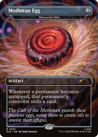 Image for Mothman Egg - Mesmeric Orb (2457) (Secret Lair Drop Series) - Magic: The Gathering