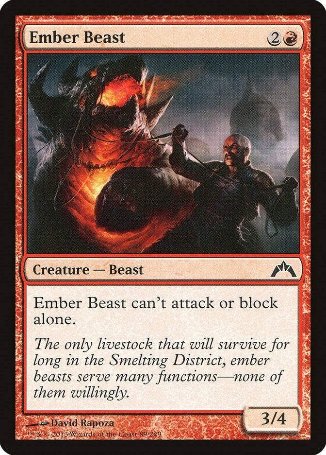 Image for Ember Beast (89) [Gatecrash]