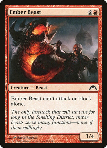 Image for Ember Beast (89) [Gatecrash]