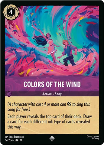 Image for Colors of the Wind (64/204) - Disney Lorcana