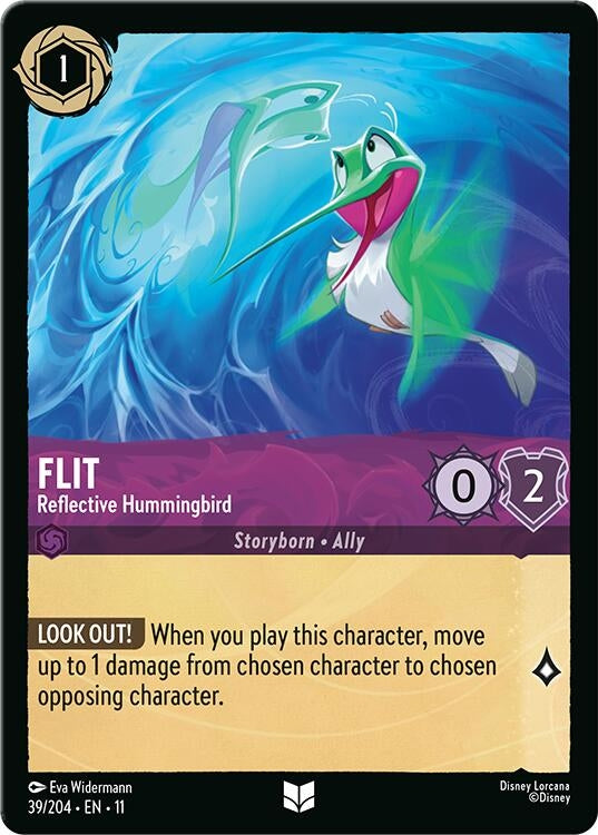 Image for Flit - Reflective Hummingbird (39/204) - Disney Lorcana