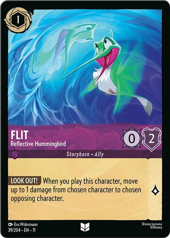 Image for Flit - Reflective Hummingbird (39/204) - Disney Lorcana