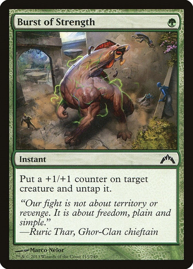 Image for Burst of Strength (115) [Gatecrash]