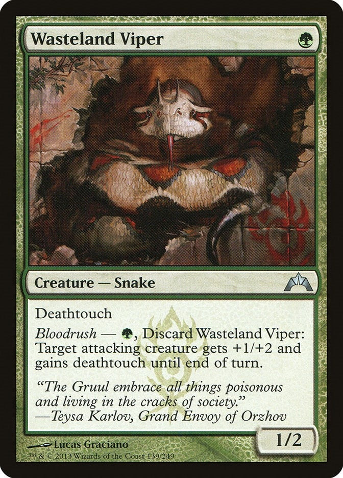 Image for Wasteland Viper (139) [Gatecrash]