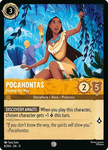 Image for Pocahontas - Finding the Way (8/204) (Winterspell) - Disney Lorcana
