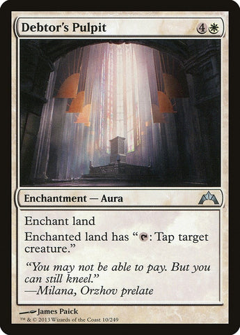 Image for Debtor's Pulpit (10) [Gatecrash]